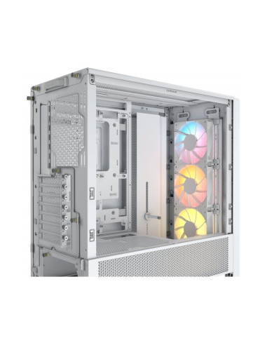 Caja para PC Corsair Frame 4000D RS aRGB Blanca e-ATX