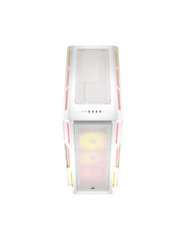 Caja para PC Corsair 5000T LX RGB Blanca e-ATX