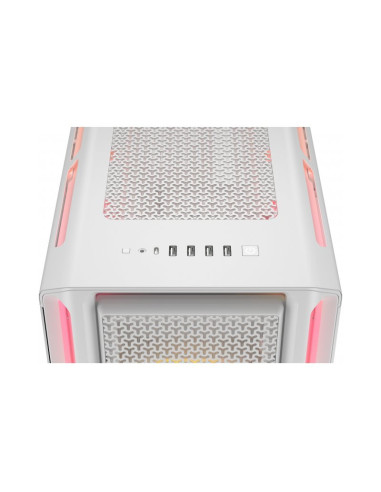 Caja para PC Corsair 5000T LX RGB Blanca e-ATX