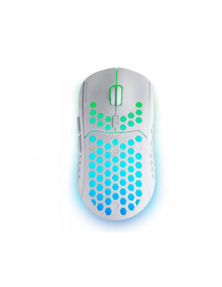 Ratón gaming inalámbrico Mars Gaming MMW3 Blanco 3200 DPI