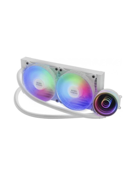 Refrigeración líquida PC Mars Gaming ML-ONE240 Blanca 240mm