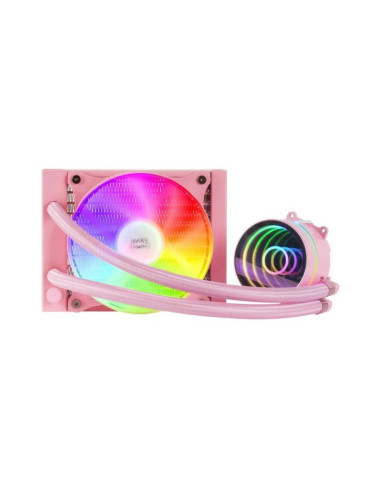 Refrigeración líquida 120mm Mars Gaming ML-ONE120 Rosa