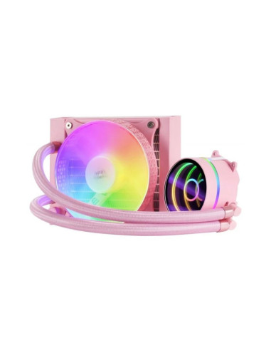 Refrigeración líquida 120mm Mars Gaming ML-ONE120 Rosa
