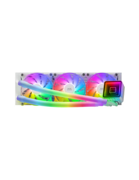 Refrigeración líquida PC Mars Gaming ML-ULTRA360 Blanca 360mm
