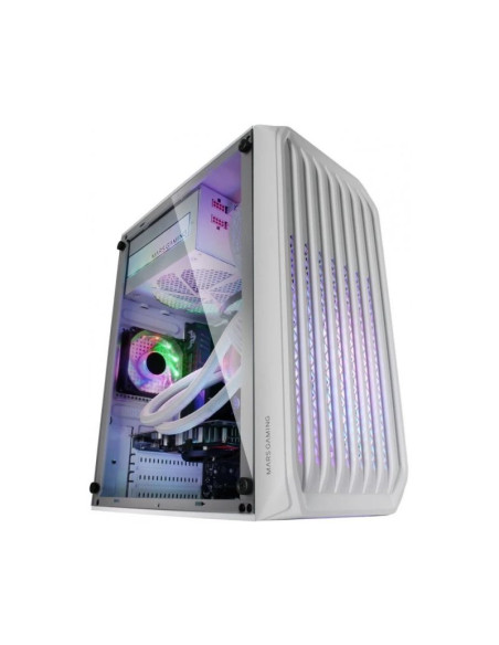 Caja para PC Mars Gaming MC-S2 Blanca Micro-ATX