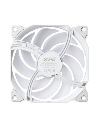 Pack de 3 Ventiladores PC XPG Vento aRGB PWM Blanco 120mm