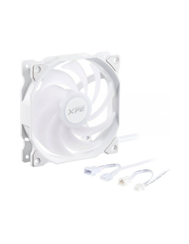 Pack de 3 Ventiladores PC XPG Vento aRGB PWM Blanco 120mm