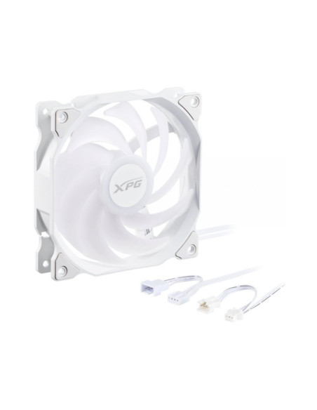Pack de 3 Ventiladores PC XPG Vento aRGB PWM Blanco 120mm