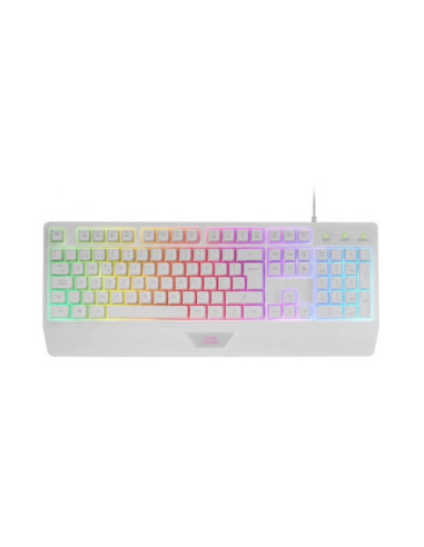 Pack gaming Mars Gaming MCP124 Blanco Teclado + Ratón + Alfombrilla
