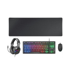 Pack Gaming Mars Gaming MCP-RGB3 Teclado + Ratón + Auriculares + Alfombrilla