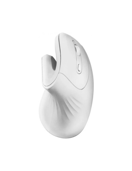Ratón Mars Gaming MMW-ERGOPRO Blanco inalámbrico vertical 3200 DPI