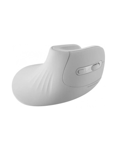 Ratón Mars Gaming MMW-ERGOPRO Blanco inalámbrico vertical 3200 DPI