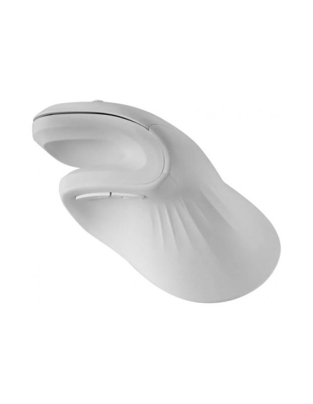 Ratón Mars Gaming MMW-ERGOPRO Blanco inalámbrico vertical 3200 DPI