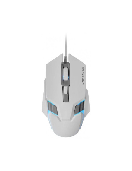 Ratón Mars Gaming MM024 Blanco USB 4000 DPI