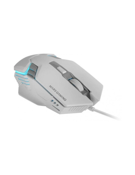 Ratón Mars Gaming MM024 Blanco USB 4000 DPI