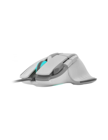 Ratón Gaming Mars Gaming MM-XT RGB Blanco USB 12800 DPI
